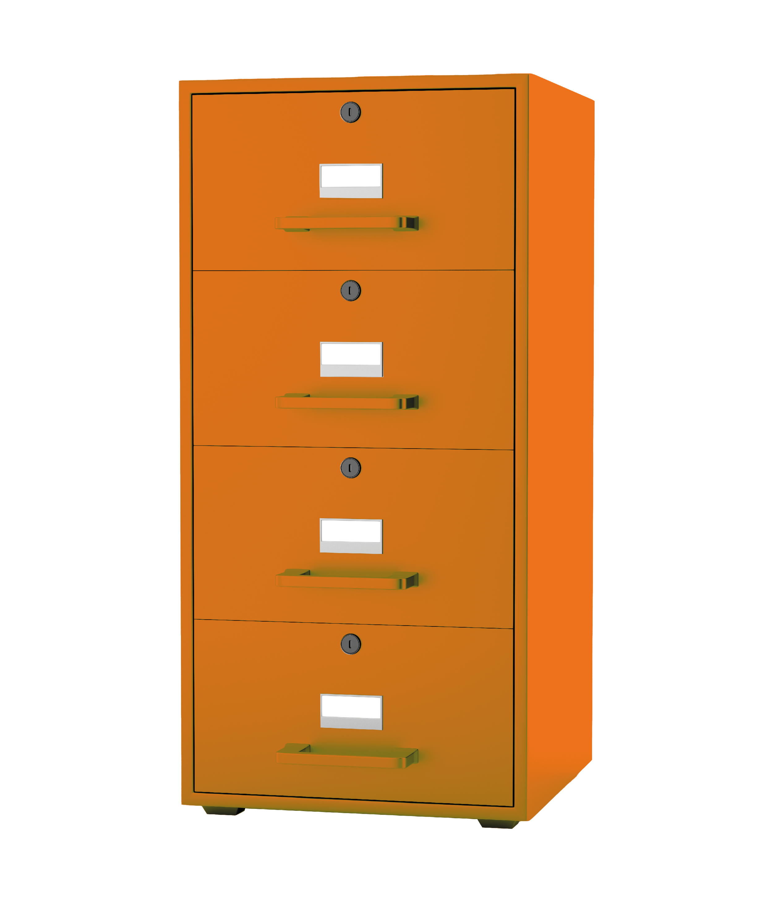 Orange cabinet